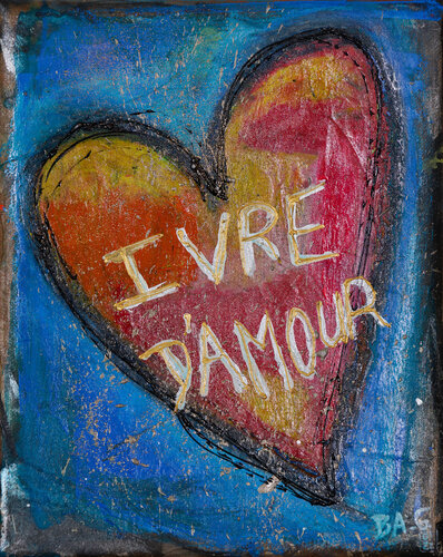 Ivre d 'amour von BA-G., Malerei kaufen auf Singulart
