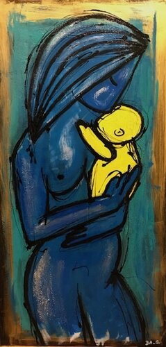 Comme une vague d'amour van BA-G., Schilderij te koop op Singulart