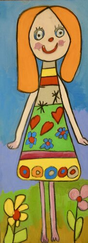 Raymonde by BA-G., 종이 for Sale on Singulart