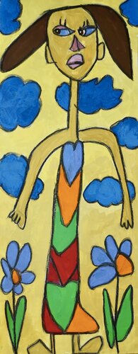Sigrid par BA-G., Œuvre sur papier en vente sur Singulart