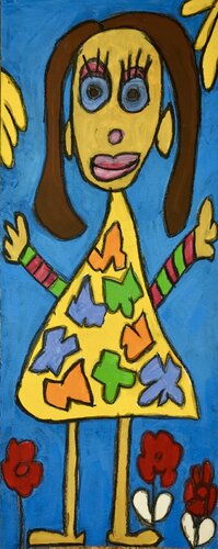 Martine dite TITINE by BA-G., Work on Paper for Sale on Singulart