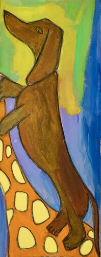 Maurice à l'oeuvre van BA-G., Schilderij te koop op Singulart