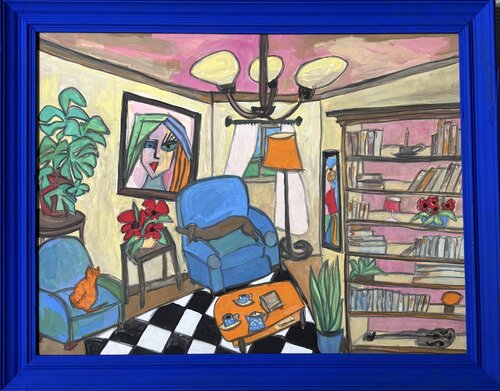 Lecture apaisante von BA-G., Malerei kaufen auf Singulart