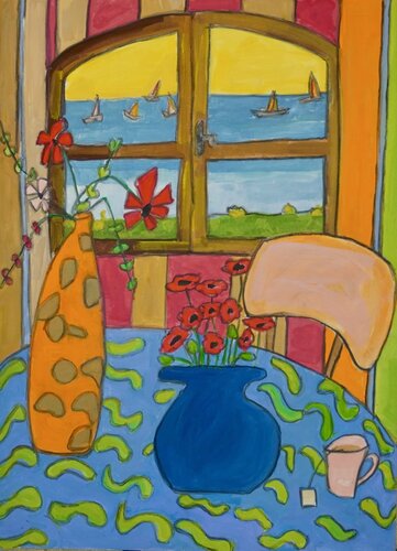 Fenêtre sur la mer by BA-G., Print for Sale on Singulart