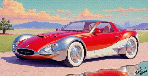 DESIGNS BY MICHA "SUPER SABRE" di michael malicoat, Digitale in vendita su Singulart