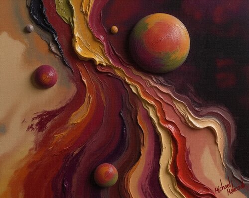 cosmos tsunami von michael malicoat, Digital kaufen auf Singulart