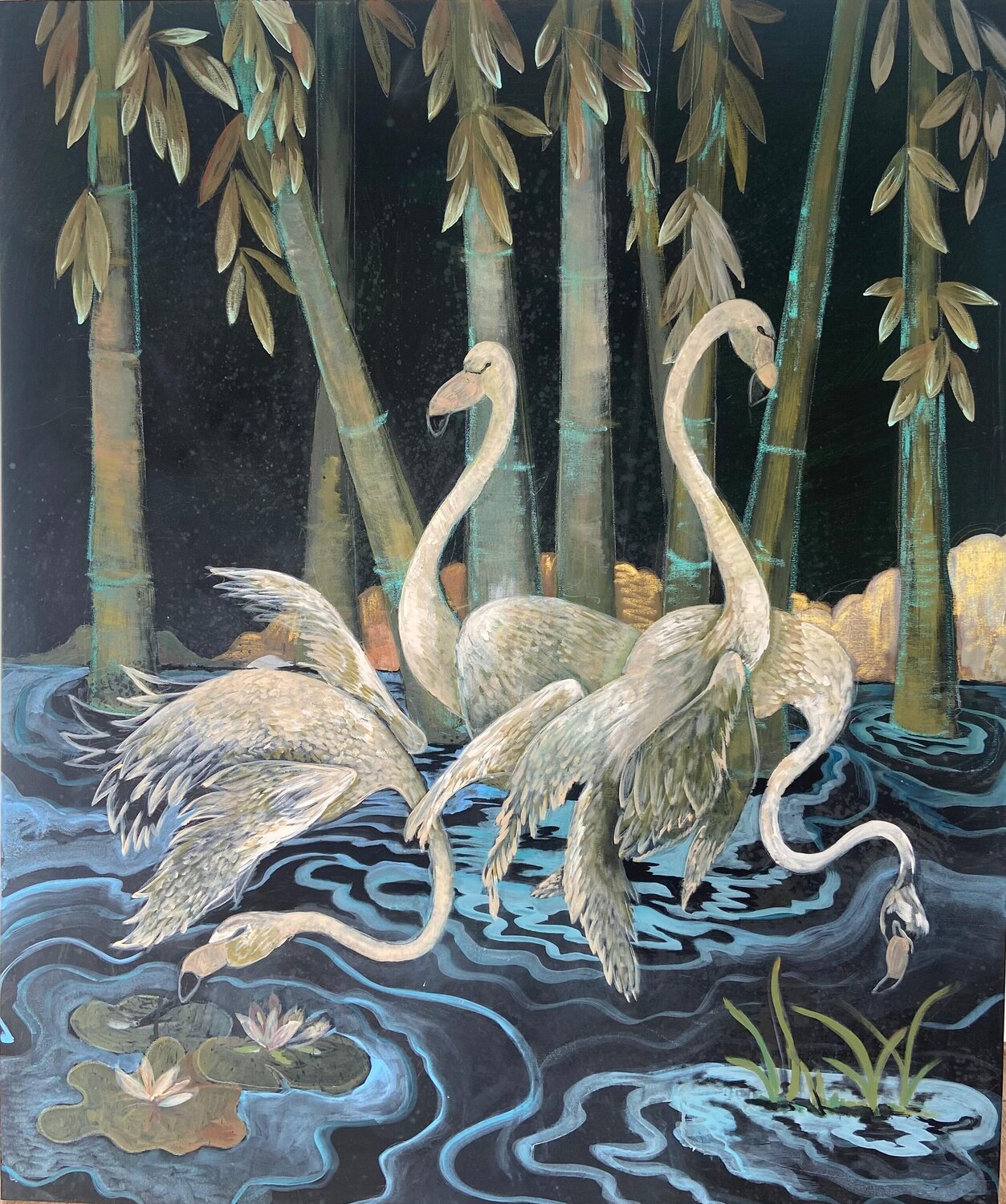 Entre aguas -negro Florentina Fischer