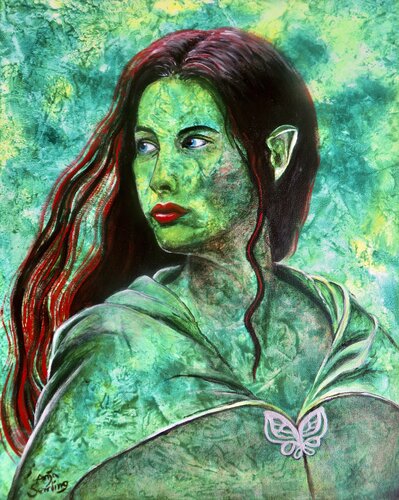 Elbin Arwen di Anja Semling, Pittura in vendita su Singulart