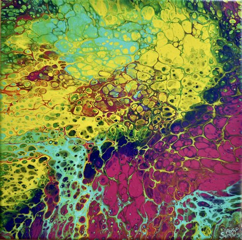 FluidART Hypnotic I. by Anja Semling, Painting for Sale on Singulart