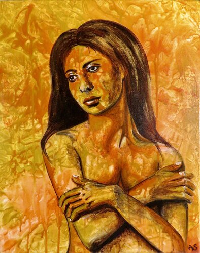 Maria Magdalena by Anja Semling, Painting for Sale on Singulart