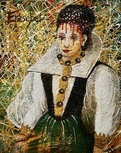 Elisabeth Bathory, die Blutgräfin van Anja Semling, Schilderij te koop op Singulart