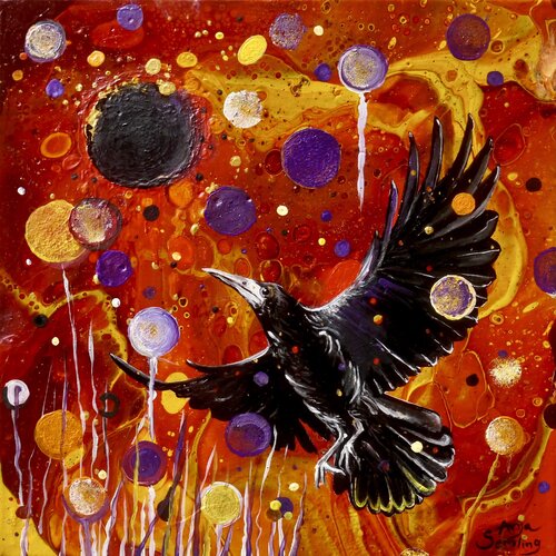 Supernova van Anja Semling, Schilderij te koop op Singulart