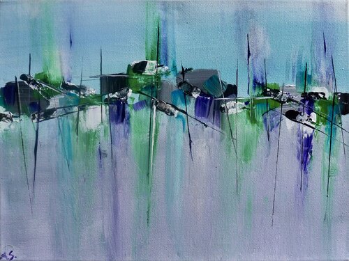 Impulse am Horizont by Anja Semling, Painting for Sale on Singulart