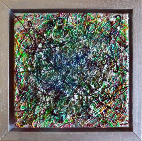Confusion in the Silver Edge de Anja Semling, Pintura a la venta en Singulart