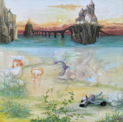 Gregory Pyra PIRO Oil Painting ref 846742, Dream Surrealism Fantasy Painting by Gregory Pyra PIRO, 絵画 for Sale on Singulart