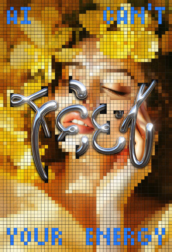 AI can't feel your energy di Steffen Wagner, Stampa in vendita su Singulart