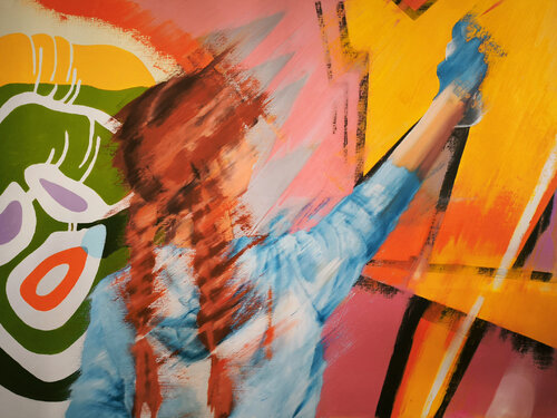 En flagrant déli di Dominique Machuel, Pittura in vendita su Singulart