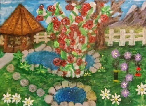 Backyard dreams par Frank Pratorius, Peinture en vente sur Singulart