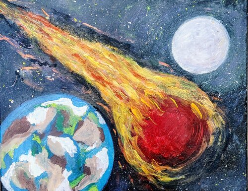 Close Call by Frank Pratorius, Painting for Sale on Singulart