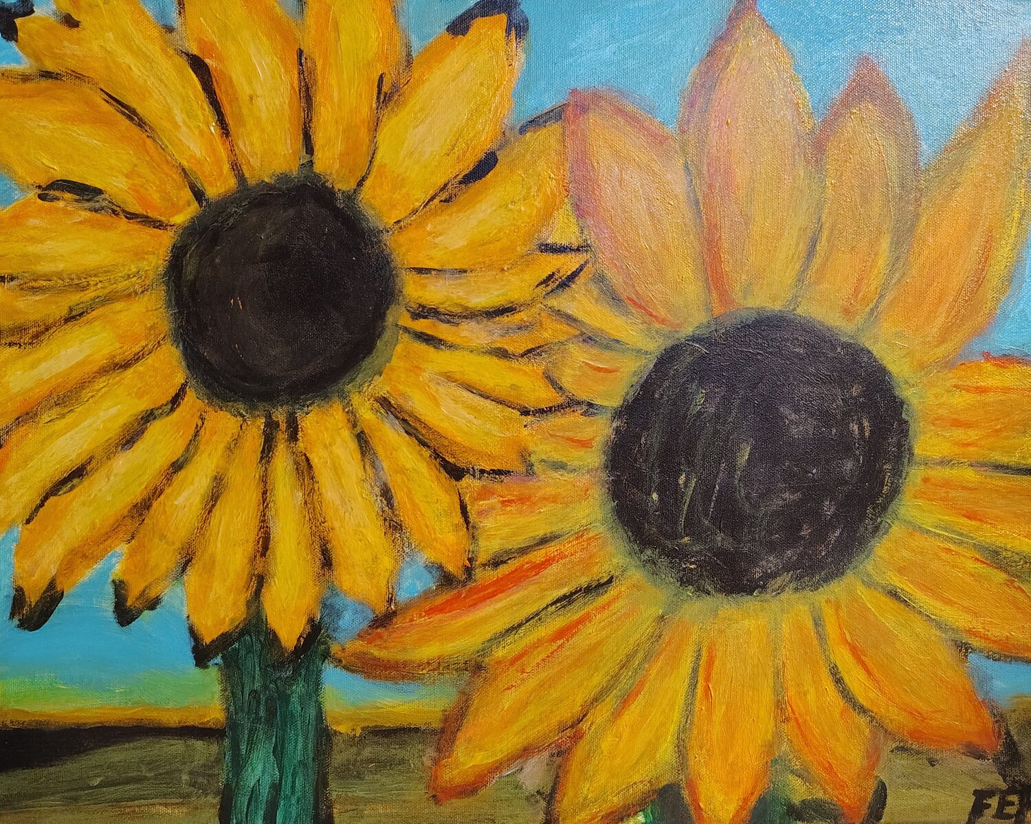 Sunflower duo Frank Pratorius