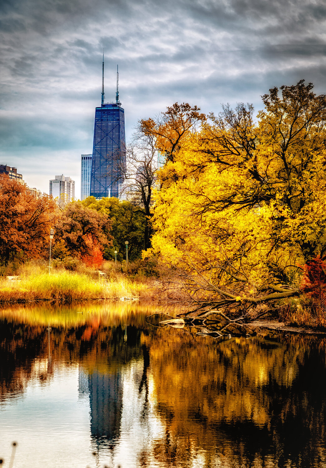 Autumn In The City Lev Kaytsner