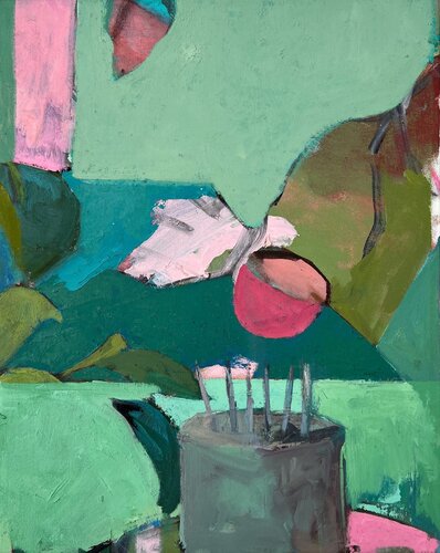 In Between van Jennifer Agricola Mojica, Schilderij te koop op Singulart