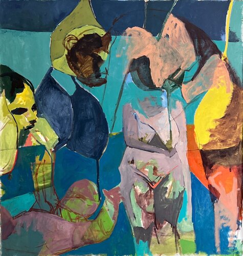 I'm Not From Here di Jennifer Agricola Mojica, Pittura in vendita su Singulart