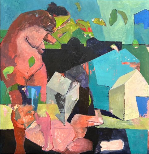 Nobody Said Anything di Jennifer Agricola Mojica, Pittura in vendita su Singulart