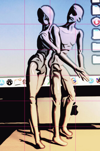 A story in silico (a series of 21 works) No.8: match, chat, date and swipe van Wilf Tilley, Digitaal te koop op Singulart