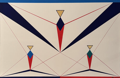 TRE di Giuseppe Di Natale, Pittura in vendita su Singulart