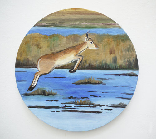 Antilope van Ellen Semen, Schilderij te koop op Singulart