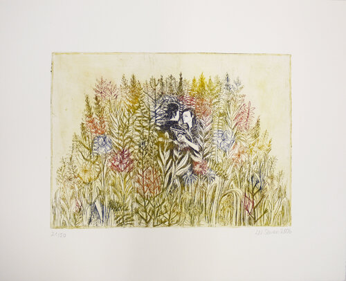 Im Garten van Ellen Semen, Schilderij te koop op Singulart