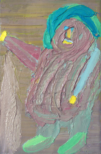 Poser van Matthias Haase, Schilderij te koop op Singulart