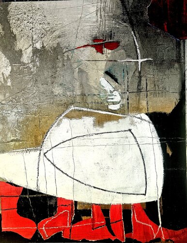 Atlas 1 by Dieter Langer, Painting for Sale on Singulart