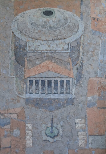 Pantheon de silvana chiozza, Pintura a la venta en Singulart