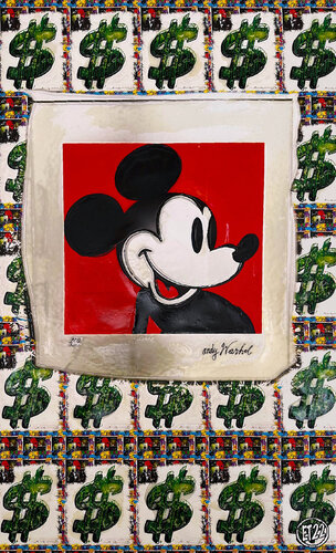 MICKEY+DOLLARO by ENRICO TUBERTINI, Other Media for Sale on Singulart