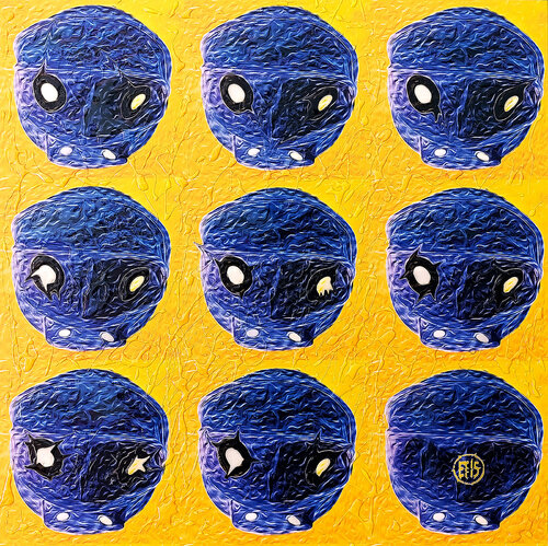 NOCI GIALLOCARIOCA di ENRICO TUBERTINI, Altri media in vendita su Singulart