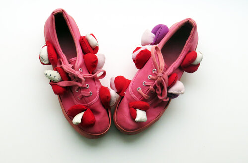 Flys sneakers von Alexandra Holownia, Textil kaufen auf Singulart