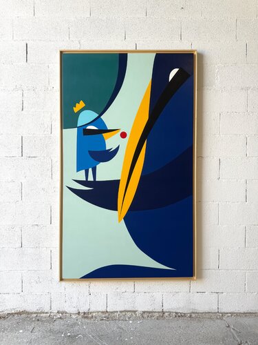 I will show you the way by WONE, 油畫 for Sale on Singulart