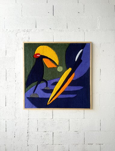 Follow me by WONE, 織品 for Sale on Singulart