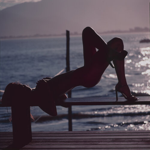 A Silhouette Facing the Sea Marcus Luconi