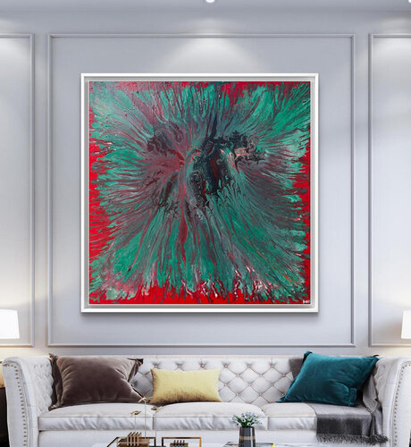 Sky & Avatars 105 di Amarindra Rana, Pittura in vendita su Singulart