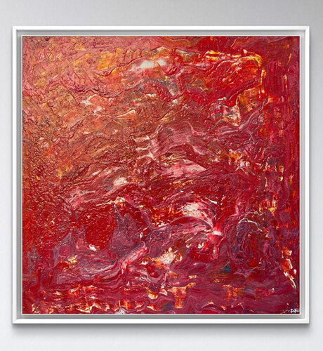 Sky & Avatars 135 van Amarindra Rana, Schilderij te koop op Singulart