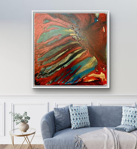 Aerial 03 by Amarindra Rana, 油畫 for Sale on Singulart
