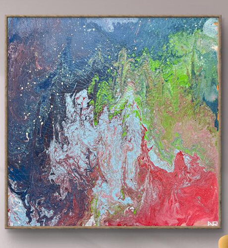 Galaxy 01 van Amarindra Rana, Schilderij te koop op Singulart