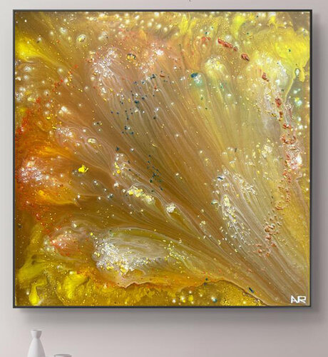 Sky & Avatars 45 van Amarindra Rana, Schilderij te koop op Singulart