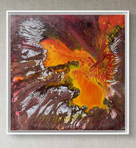 Sky & Avatars 125 van Amarindra Rana, Schilderij te koop op Singulart