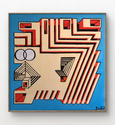 Carlo Scarpa van Amarindra Rana, Schilderij te koop op Singulart