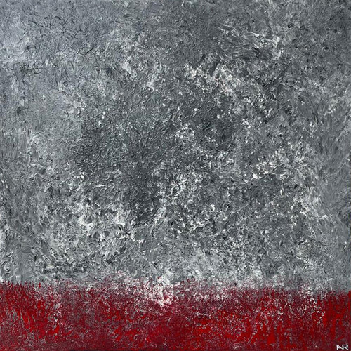Horizon Red van Amarindra Rana, Schilderij te koop op Singulart