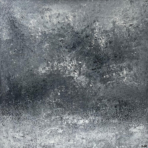 Horizon White von Amarindra Rana, Malerei kaufen auf Singulart